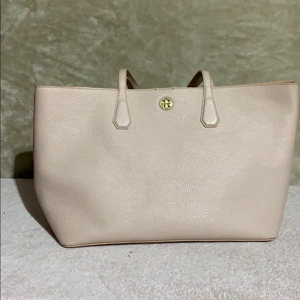Tory Burch Robinson Tote - Pink/Cream